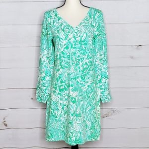 NWOT Lilly Pulitzer French Terry V Neck Dress